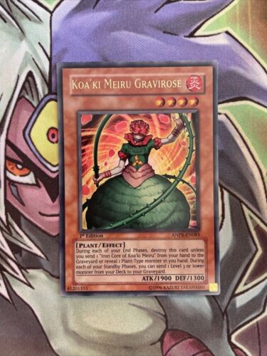 ANPR-EN083 Koa'Ki Meiru Gravirose Ultra Rare 1st Edition NM Yugioh Card