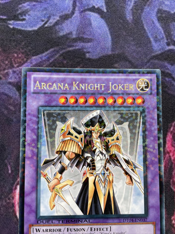 DT04-EN037 Yugioh Duel Terminal Arcana Knight Joker (NM) (back)