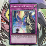 COTD-DESE2 Solemn Strike Super Rare GERMAN Limited Ed Near Mint Yugioh Card