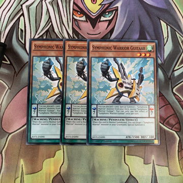 RATE-EN090 Symphonic Warrior Guitaar Common Excellent Condition Yugioh