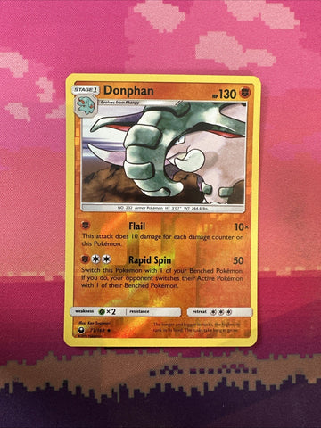 Pokemon Card Donphan Celestial Storm Reverse Holo 73/168 Near Mint