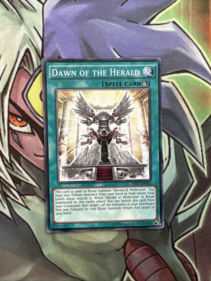 AP07-EN022 Dawn Of The Herald Common Unlimited Edition NM Yugioh Card