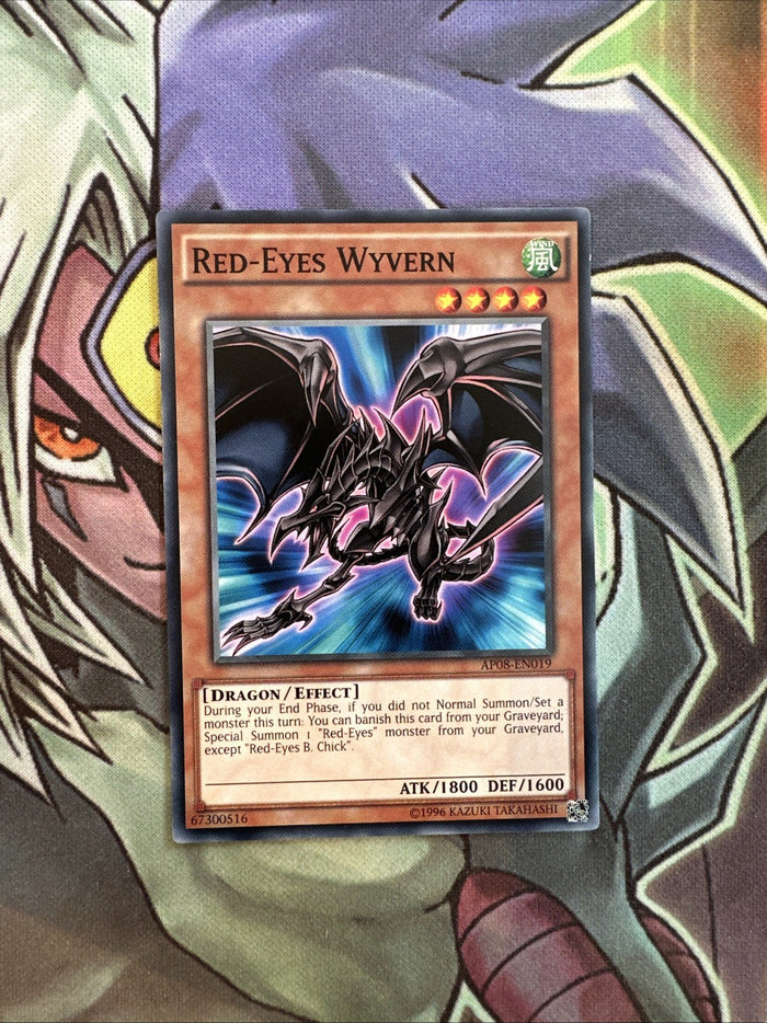 AP08-EN019 Red-Eyes Wyvern Common Unlimited Edition NM Yugioh Card