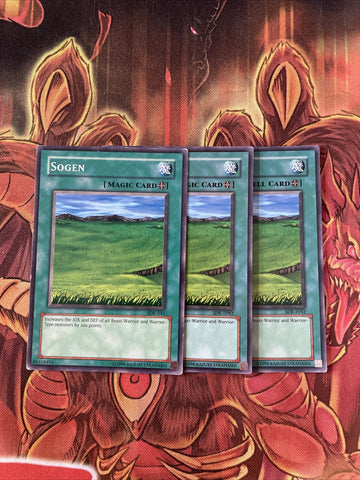 SDK-045 Yugioh Sogen x3 Playset