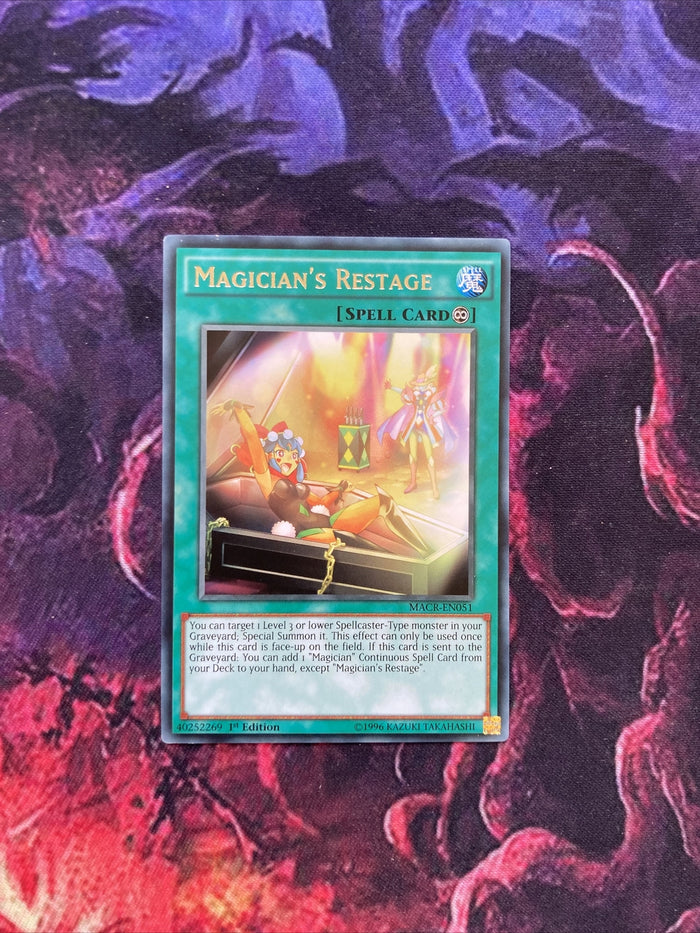MACR-EN051 Yugioh Magician’s Restage Rare Near Mint Yugioh Card