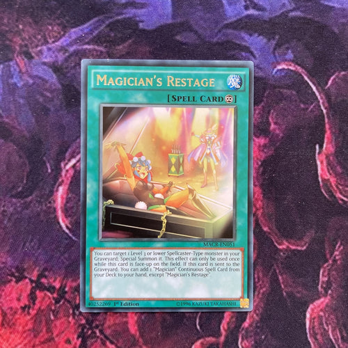 MACR-EN051 Yugioh Magician’s Restage Rare Near Mint Yugioh Card