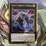 PGLD-EN024 Number 31: Embodiment Of Punishment Secret Unl Edition NM Yugioh Card