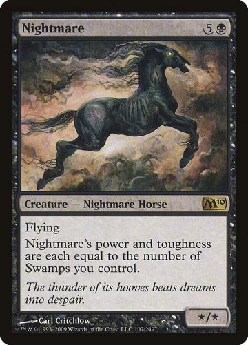Nightmare - Magic 2010 Excellent Magic MTG