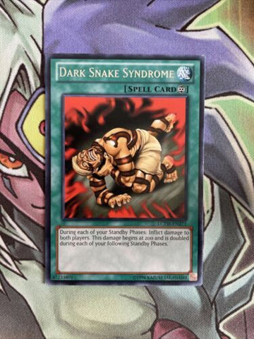 LCYW-EN271 Dark Snake Syndrome Rare Unlimited Edition NM Yugioh Card