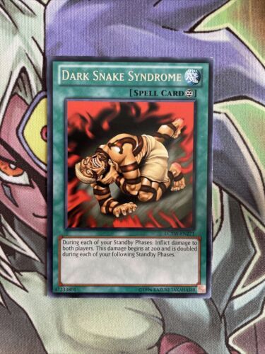 LCYW-EN271 Dark Snake Syndrome Rare Unlimited Edition NM Yugioh Card
