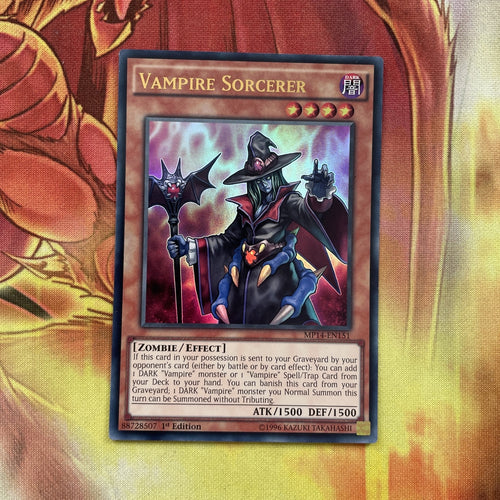 mp14-en151 Vampire Sorcerer 1st Edition (NM) Ultra Rare Yugioh!