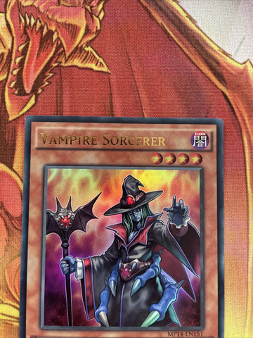 mp14-en151 Vampire Sorcerer 1st Edition (NM) Ultra Rare Yugioh! (back)