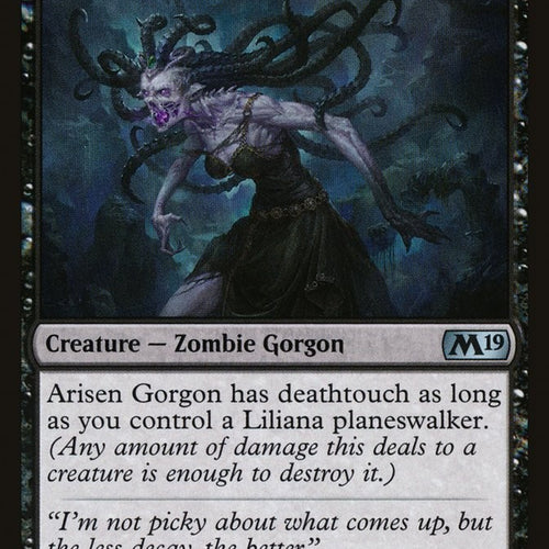 Arisen Gorgon Magic 2019 Excellent Magic MTG