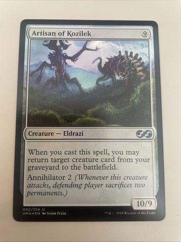 Artisan Of Kozilek Ultimate Masters FOIL Excellent Magic MTG