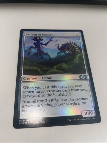 Artisan Of Kozilek Ultimate Masters FOIL Excellent Magic MTG (back)