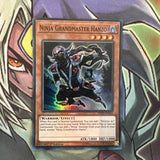 SHVA-EN022 Ninja Grandmaster Hanzo Super Rare 1st Edition NM Yugioh Card