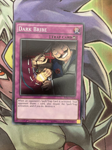 BP03-EN202 Dark Bribe Common 1st Edition NM Yugioh Card