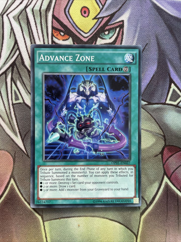 OP01-EN027 Advance Zone Common UNL Edition Near Mint Yugioh