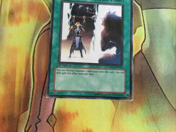 5DS1-EN029 Double Summon 1st Edition Mint YuGiOh Card (back)