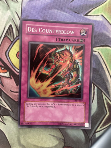 AST-107 Des Counterblow Super Rare Unlimited Edition NM Yugioh Card