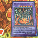 DP04-IT014 Yugioh Cyberdark Dragon -(super Rare - VG) ITALIAN