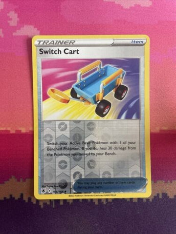 Pokemon Card Switch Cart Astral Radiance Reverse Holo 154/189 NM