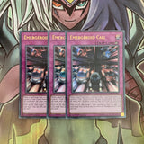 LEDU-EN032 x3 Emergeroid Call Ultra Rare Excellent Condition Yugioh