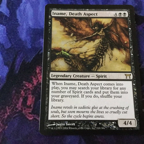 Iname, Death Aspect - Kamigawa Excellent Magic MTG