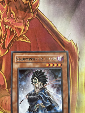 PTDN-EN024 Shadowpriestess of Ohm Rare mixed Editions YuGiOh (back)