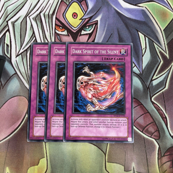 RP02-EN044 x3 Dark Spirit of the Silent Common Excellent Conditon Yugioh