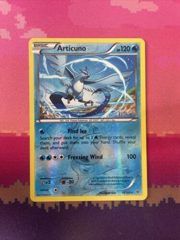 Pokemon Card Articuno Roaring Skies Reverse Holo 16/108 NM