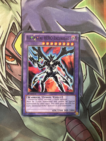 SP13-EN046 Elemental Hero Escuridao Starfoil Rare 1st Edition NM Yugioh Card