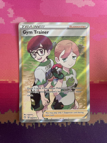 Pokemon Card Gym Trainer 068/072 Ultra Rare Shining Fates NM