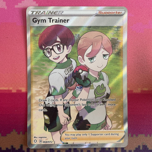Pokemon Card Gym Trainer 068/072 Ultra Rare Shining Fates NM