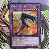SGX1-ENE21 Cyber Blader Secret Rare Speed Duel NM Yugioh Card