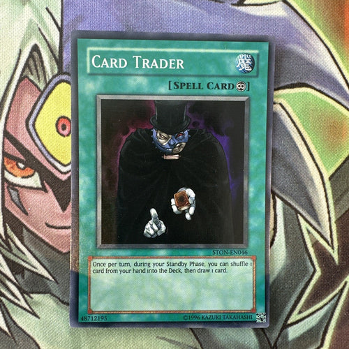STON-EN046 Card Trader Super Rare Unlimited Edition NM Yugioh Card