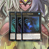DUDE-EN016 x3 Abyss Dweller Ultra Rare Excellent Condition Yugioh