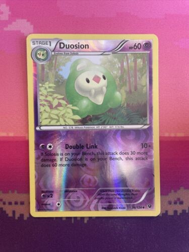 Pokemon Card Duosion Fates Collide Reverse Holo 34/124 Near Mint