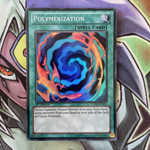 LCJW-EN059 Polymerization Super Rare 1st Edition LP Yugioh Card