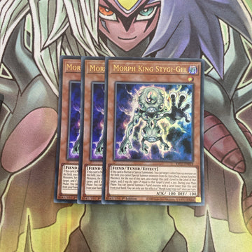 KICO-EN018 x3 Morph King Stygi-Gel Ultra Rare Excellent Condition Yugioh