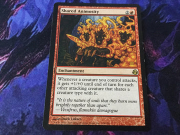 Shared Animosity - Morningtide Excellent Magic MTG