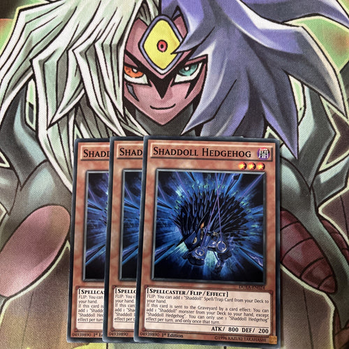 DUEA-EN024 x3 Shaddoll Hedgehog Common Excellent Condition Yugioh