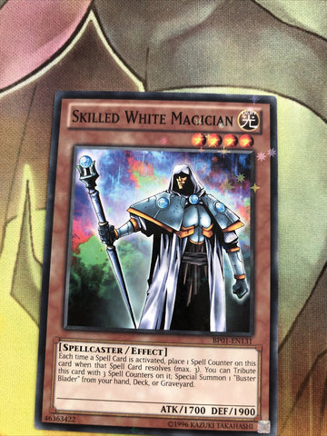 BP01-EN131 Skilled White Magician Starfoil Yugioh (back)