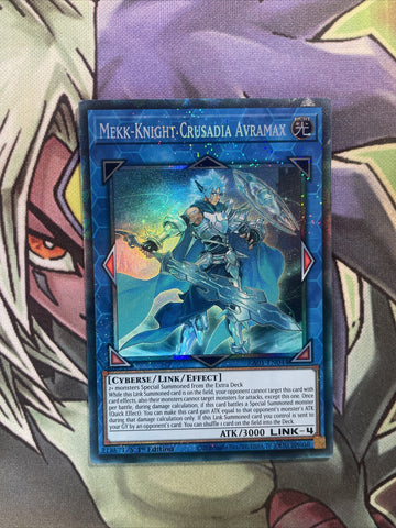 RA01-EN044 Mekk-Knight Crusadia Avramax Collectors Rare NM 1st Edition Yugioh