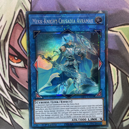 RA01-EN044 Mekk-Knight Crusadia Avramax Collectors Rare NM 1st Edition Yugioh