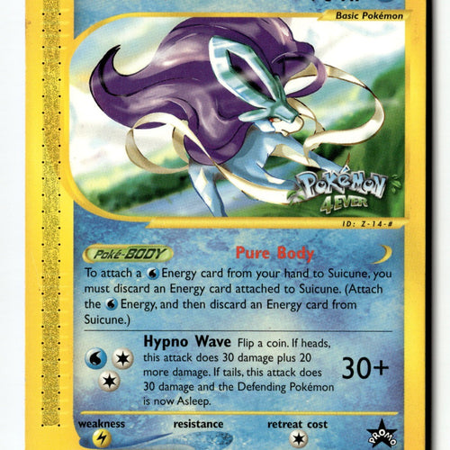 Pokemon Card Suicune LP WoTC Promo 53