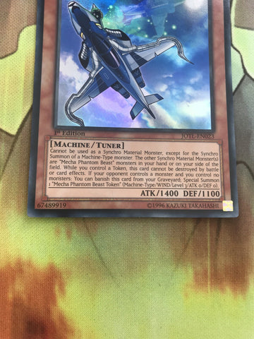 JOTL-EN023 Mecha Phantom Beast Blue Impala 1st Ed (VG) Ultra Rare Yugioh! (back)