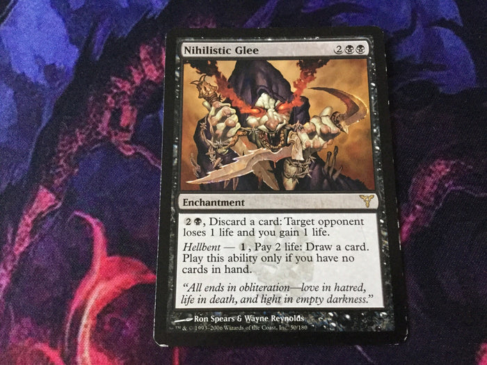 Nihilistic Glee - Dissension Excellent Magic MTG