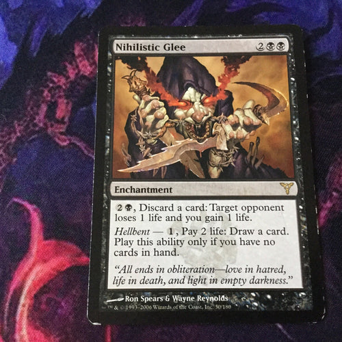 Nihilistic Glee - Dissension Excellent Magic MTG