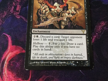 Nihilistic Glee - Dissension Excellent Magic MTG (back)